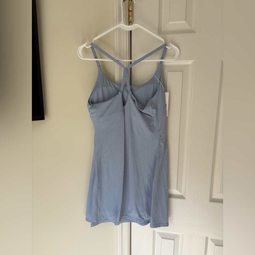 Halara Light Blue Everyday Mini Sporty Dress – Size M, Built-In Shorts & Bra, NW - Picture 2 of 2
